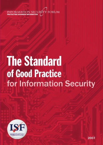 Обложка книги The Standard of Good Practice for Information Security