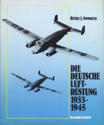 Обложка книги Die deutsche Luftrüstung 1933-1945, Bd.4: Flugzeugtypen MIAG - Zeppelin