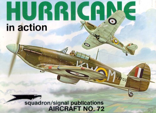 Обложка книги Hurricane in action No 72