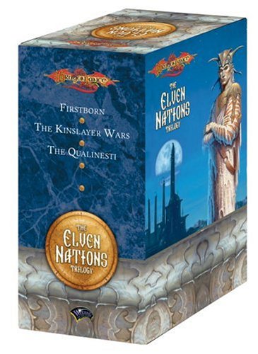 Обложка книги Dragonlance: The Elven Nations Gift Set: Firstborn The Kinslayer Wars The Qualinesti