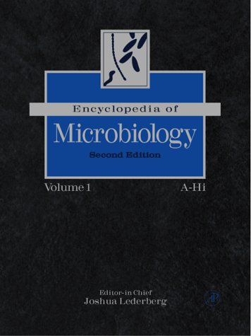 Обложка книги Encyclopedia of Microbiology (only Vols. 1-3)