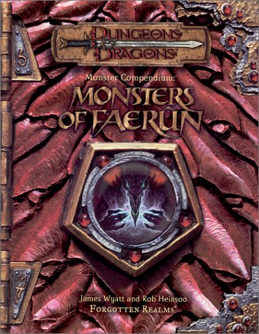 Обложка книги Monster Compendium: Monsters of Faerun (Dungeon &amp; Dragons d20 3.5 Fantasy Roleplaying)