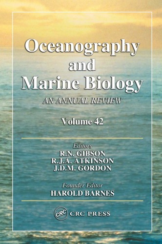 Обложка книги Oceanography and Marine Biology: An Annual Review Volume 42 (Oceanography and Marine Biology)