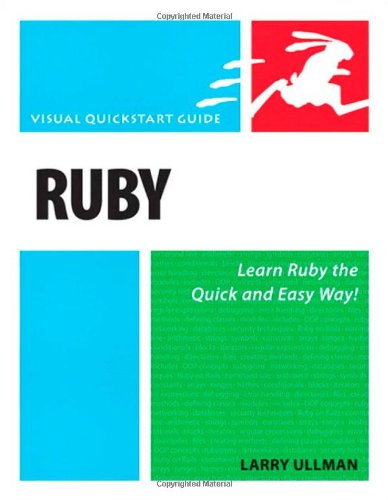 Обложка книги Ruby: Visual QuickStart Guide