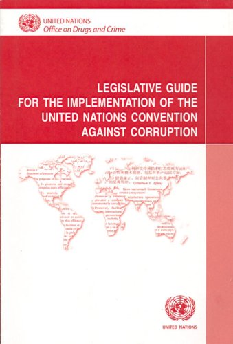 Обложка книги Legislative Guide for the Implementation of the United Nations Convention Against Corruption