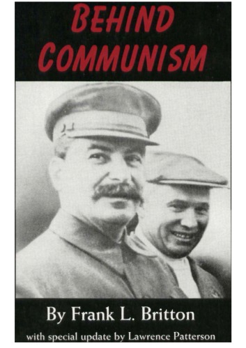 Обложка книги Behind communism: Circa 1953