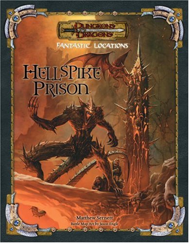 Обложка книги Fantastic Locations: Hellspike Prison (Dungeon &amp; Dragons Roleplaying Game: Rules Supplements)