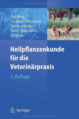 Обложка книги Heilpflanzenkunde für die Veterinärpraxis 2. Auflage