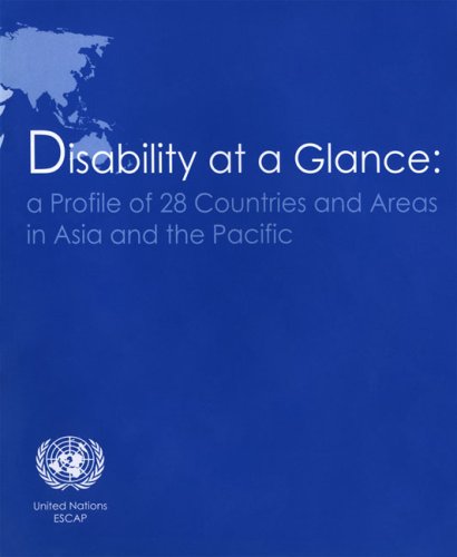 Обложка книги Disability at a Glance: A Profile of 28 Countries and Areas in Asia and the Pacific