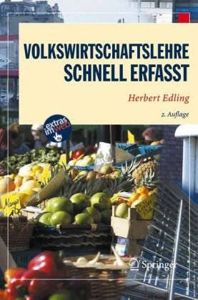 Обложка книги Volkswirtschaftslehre: Schnell erfasst, 2.Auflage