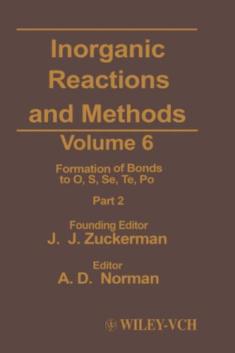 Обложка книги Inorganic Reactions and Methods, Formation of Bonds to O, S, Se, Te, Po (Part 2) (Zuckerman: Inorganic Reactions and Methods)