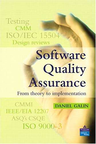 Обложка книги Software Quality Assurance: From Theory to Implementation