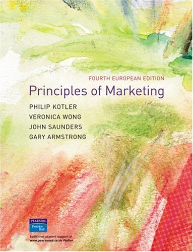 Обложка книги Principles of Marketing: 4th European Edition