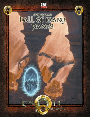 Обложка книги Gary Gygax's Hall Of Many Panes (Lejendary Adventure)