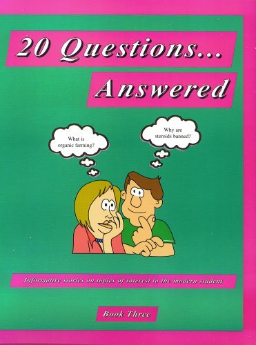 Обложка книги 20 Questions...Answered, Book 3 Informative Stories on Topics of Interest to the Modern Student