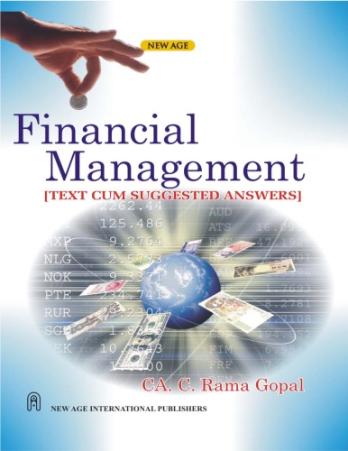 Обложка книги Financial Management : Text Cum Suggested Answers