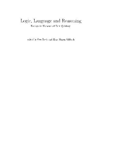 Обложка книги Logic Language and Reasoning
