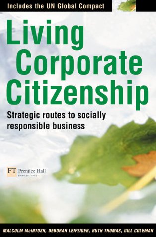 Обложка книги Living Corporate Citizenship: Strategic Routes to Socially Responsible Business