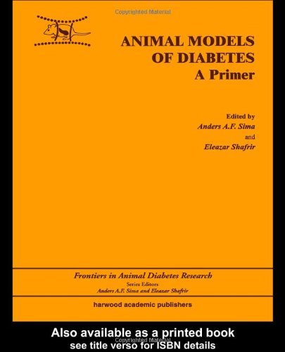 Обложка книги Animal Models in Diabetes: A Primer (Frontiers in Animal Diabetes Research)
