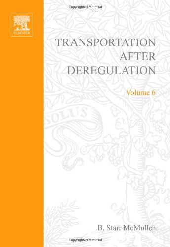 Обложка книги Transportation After Deregulation (Research in Transportation Economics)