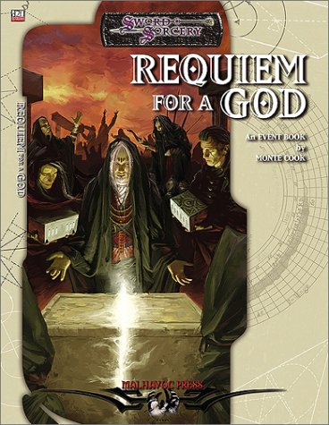 Обложка книги Sword &amp; Sorcery - Requiem for a God (d20 System)