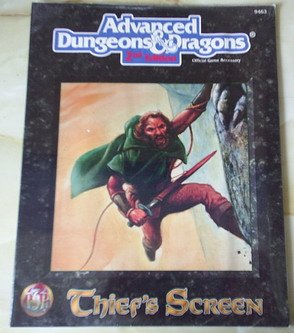 Обложка книги Thief's Screen Screens and Reference Material (Advanced Dungeons &amp; Dragons, 2nd Edition)