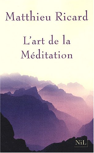 Обложка книги L'art de la méditation