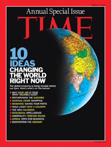 Обложка книги TIME Magazine - 23rd March 2009