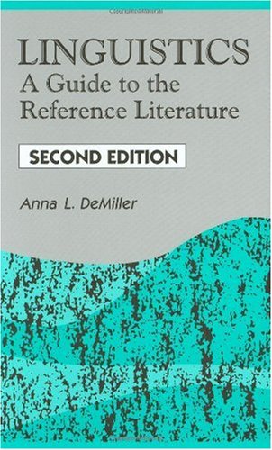 Обложка книги Linguistics: A Guide to the Reference Literature