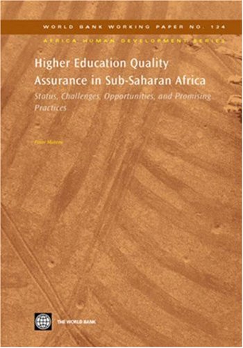 Обложка книги Higher Education Quality Assurance in Sub-Saharan Africa: Status, Challenges, Opportunities, and Promising Practices (World Bank Working Papers)