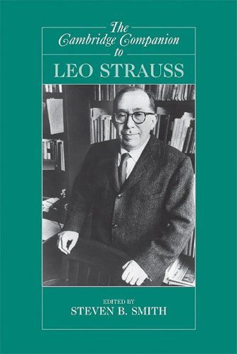 Обложка книги The Cambridge Companion to Leo Strauss (Cambridge Companions to Philosophy)