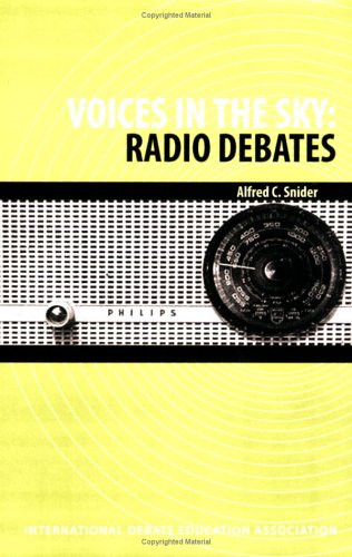 Обложка книги Voices in the sky: radio debates