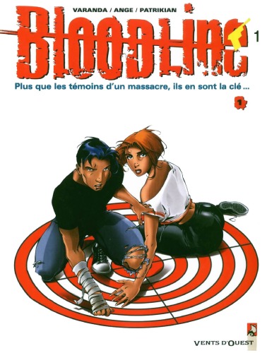 Обложка книги Bloodline - Tome 1 : Lune rouge