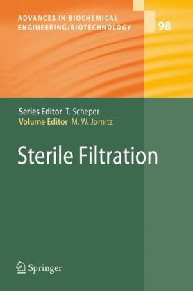 Обложка книги Sterile Filtration (Advances in Biochemical Engineering Biotechnology)