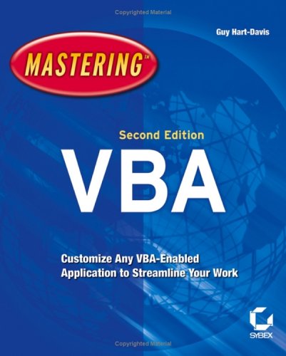 Обложка книги Mastering VBA