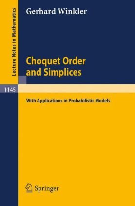 Обложка книги Choquet Order and Simplices