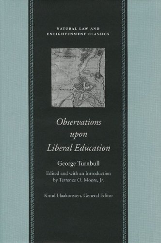 Обложка книги Observations Upon Liberal Education (Natural Law and Enlightenment Classics)