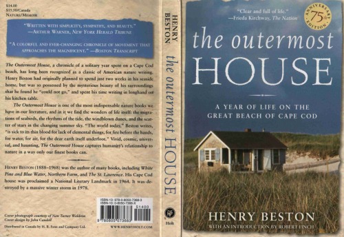 Обложка книги The Outermost House: A Year of Life on the Great Beach of Cape Cod