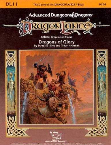 Обложка книги Dragons of Glory (AD&amp;D 2nd Edition: Dragonlance DL11)