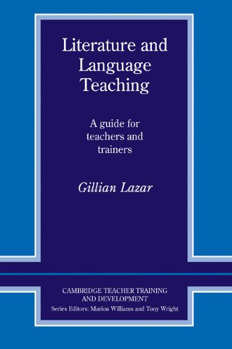 Обложка книги Literature and language teaching: a guide for teachers and trainers