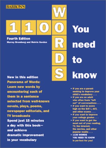 Обложка книги 1100 Words You Need to Know (4th ed)