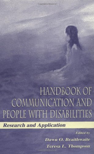Обложка книги Handbook of communication and people with disabilities: research and application