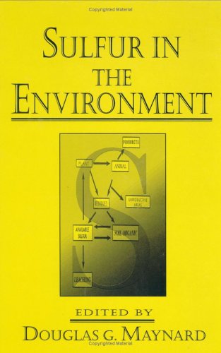 Обложка книги Sulfur in the environment