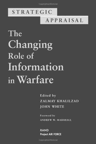 Обложка книги Strategic appraisal: the changing role of information in warfare