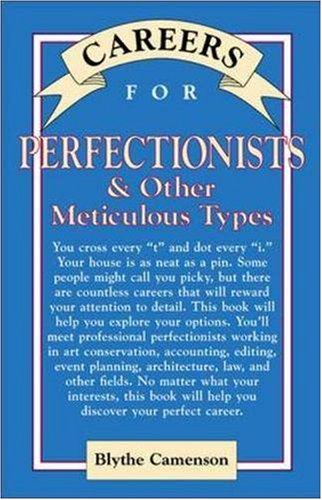 Обложка книги Careers for perfectionists and other meticulous types