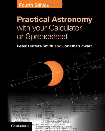 Обложка книги Practical Astronomy with your Calculator or Spreadsheet, 4th Edition