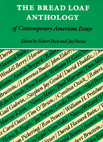Обложка книги The Bread Loaf Anthology of Contemporary American Essays