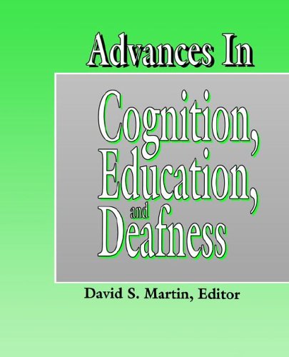 Обложка книги Advances in Cognition, Education, and Deafness