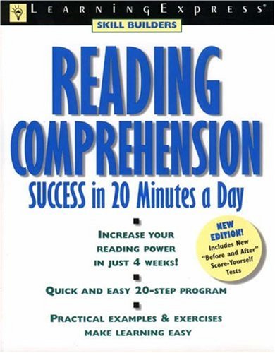 Обложка книги Reading comprehension success in twenty minutes a day