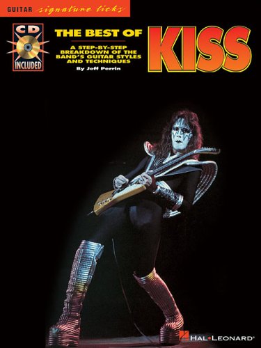 Обложка книги The Best of Kiss: A Step-By-Step Breakdown of the Band's Guitar Styles and Techniques (Guitar Signature Licks)